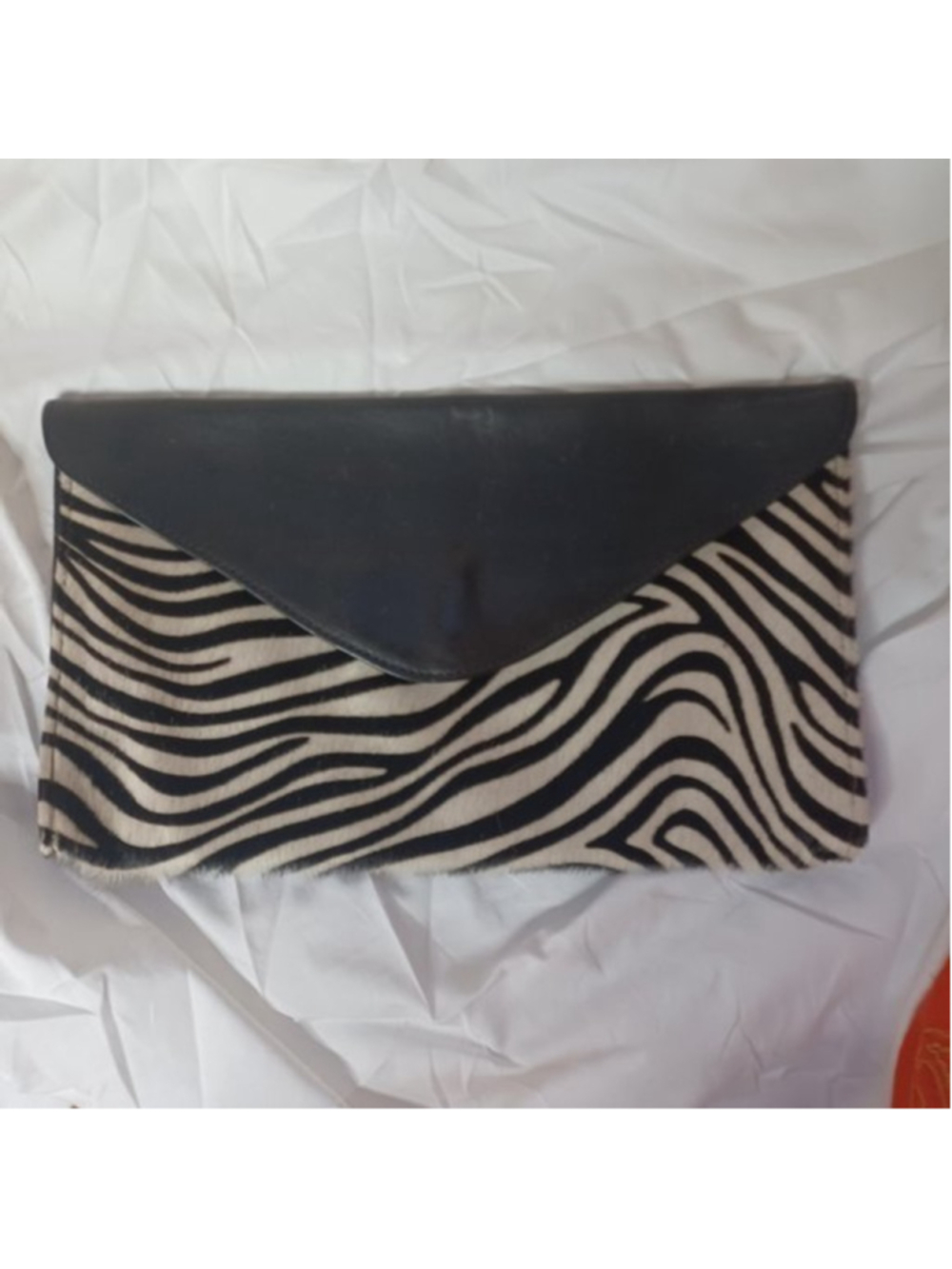 Vintage brave leather clutch purse‎